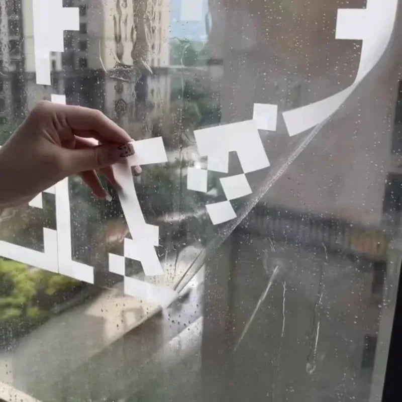 Vinilo para Ventanas Diseño Minecraft