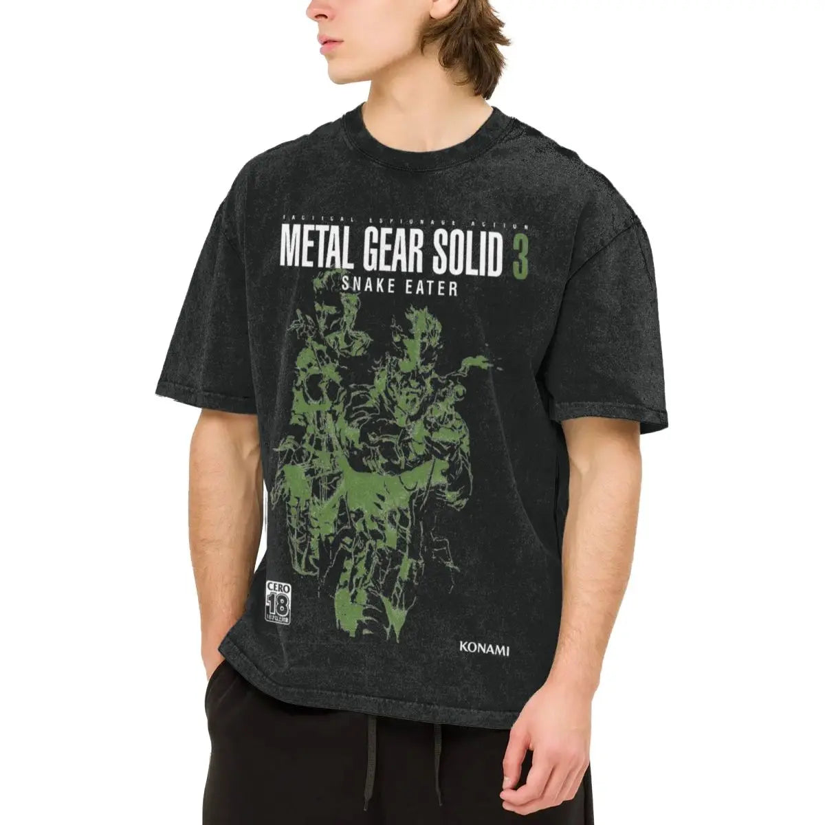 Camiseta Metal Gear Solid 3 Snake Eater