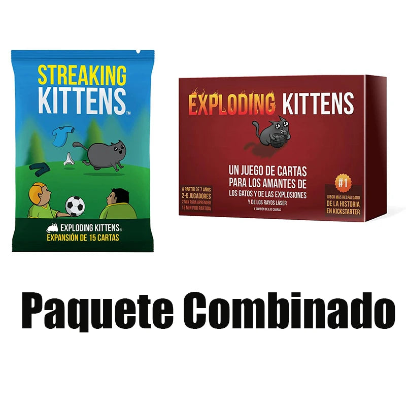 Exploding Kittens Multiples Ediciones / Expansiones ESPAÑOL