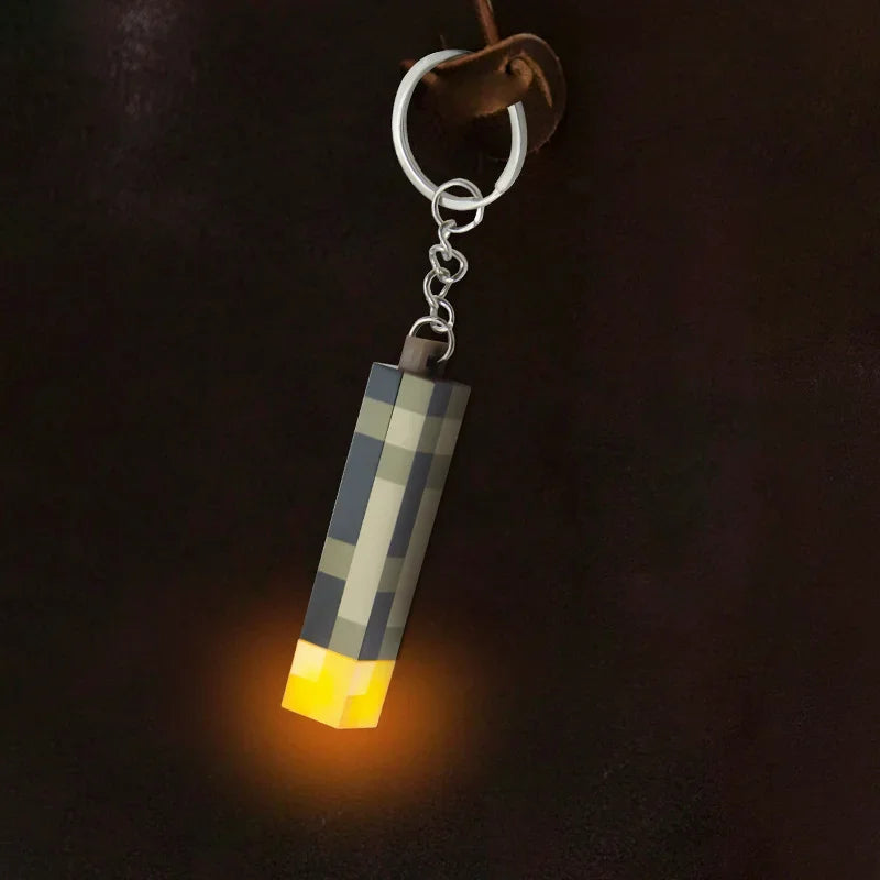 Llavero Antorcha Minecraft