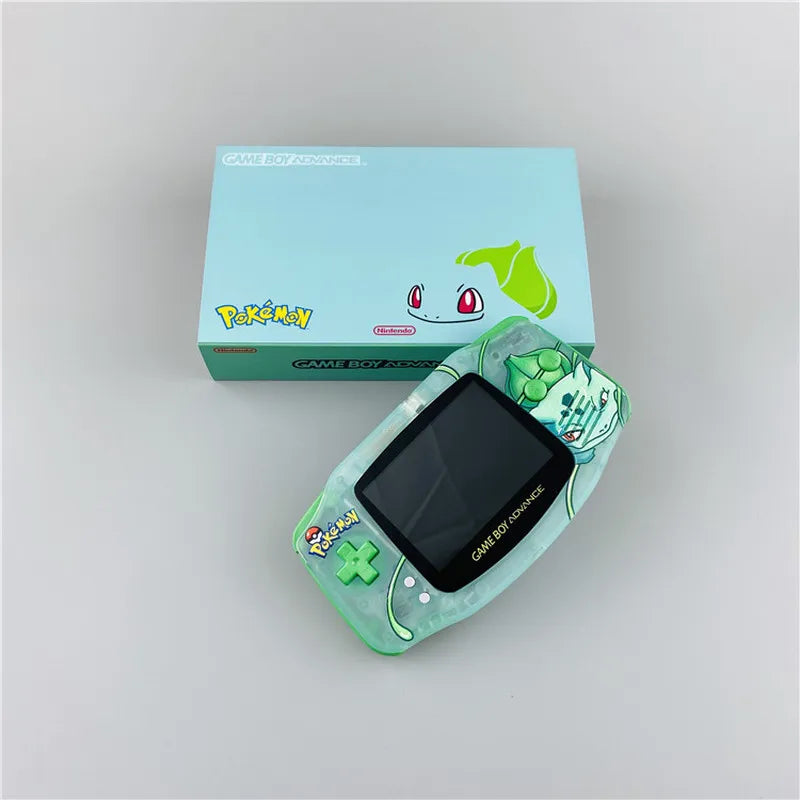 Gameboy Advance Modeada Pantalla IPS y Batería recargable edicion Bulbasaur