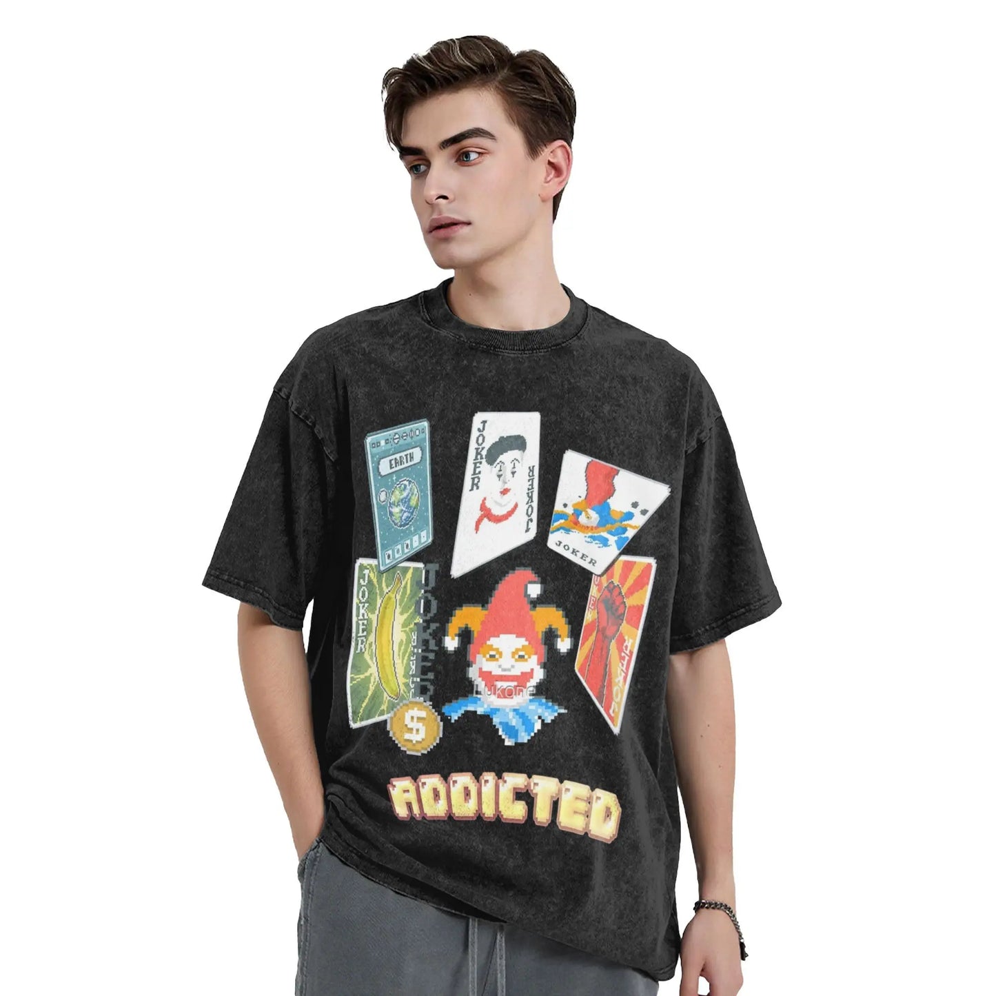 Camisetas Acid Wash Balatro