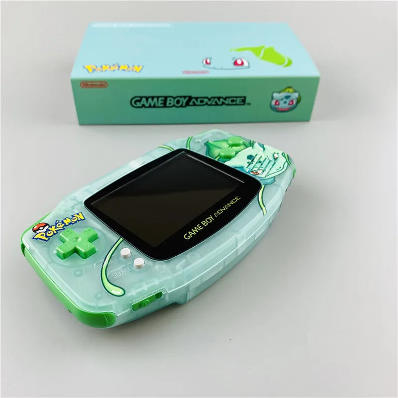 Gameboy Advance Modeada Pantalla IPS y Batería recargable edicion Bulbasaur