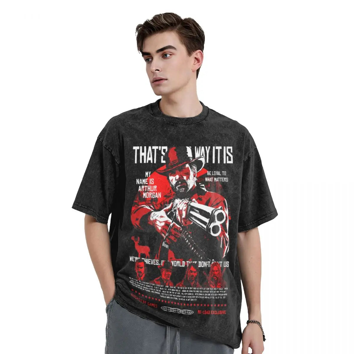 Camiseta Red Dead Redemption 2 Arthur Morgan