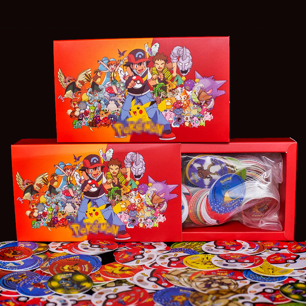 ﻿ Lote De Tazos Pokémon 1ra Generación 169 piezas colección completa
