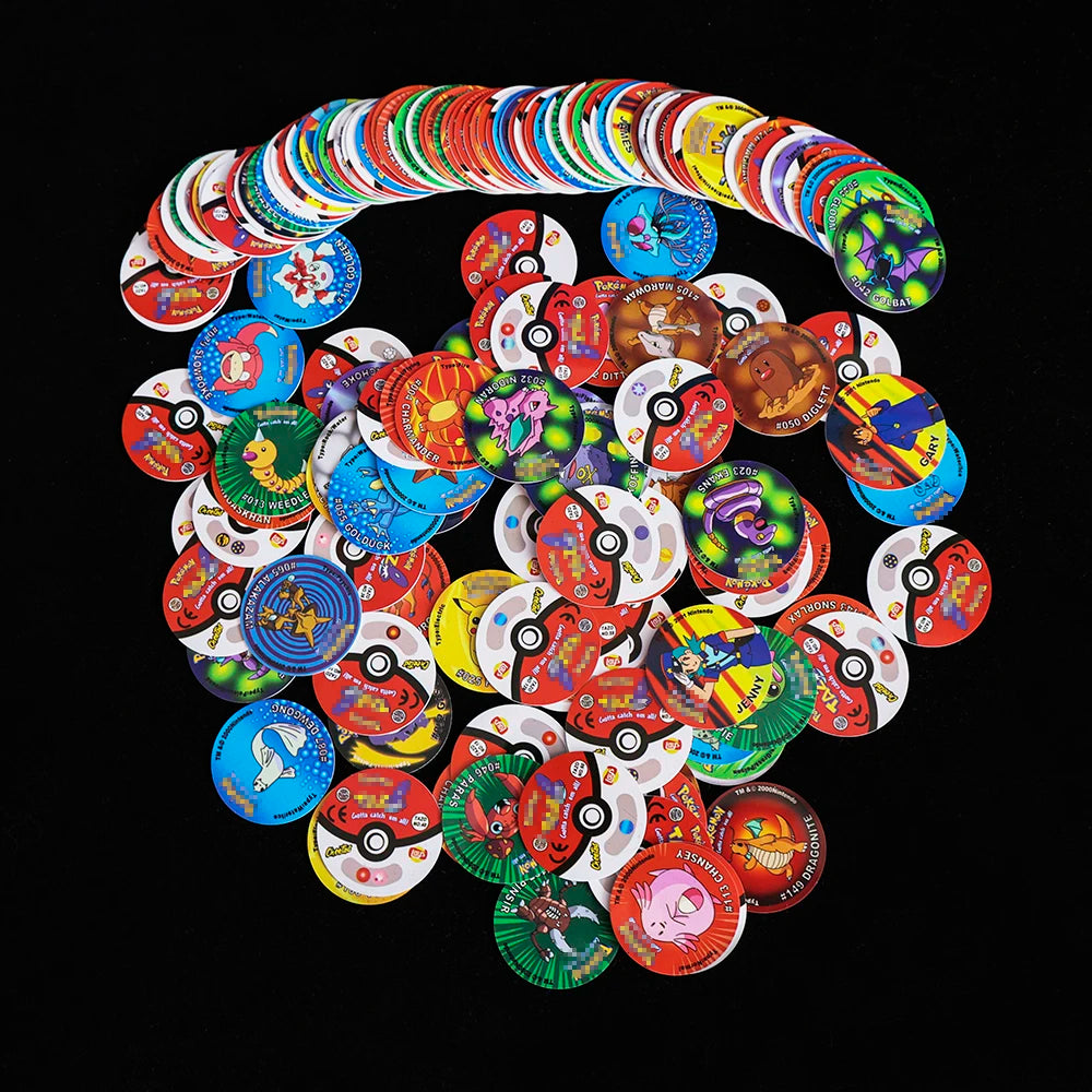 ﻿ Lote De Tazos Pokémon 1ra Generación 169 piezas colección completa