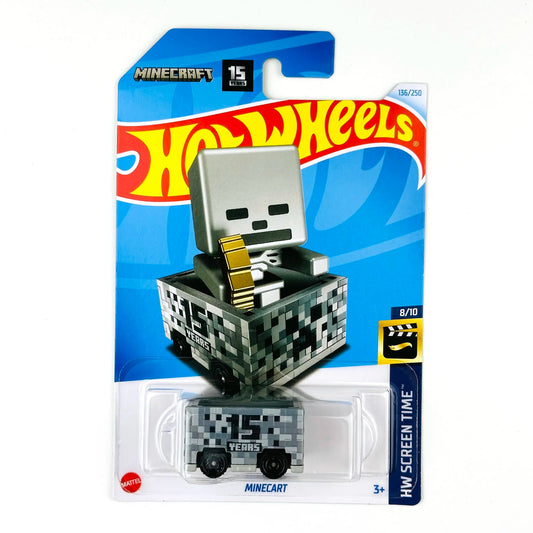 Hot Wheels Cars MINECART Minecraft