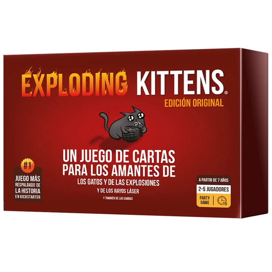 Exploding Kittens Multiples Ediciones / Expansiones ESPAÑOL