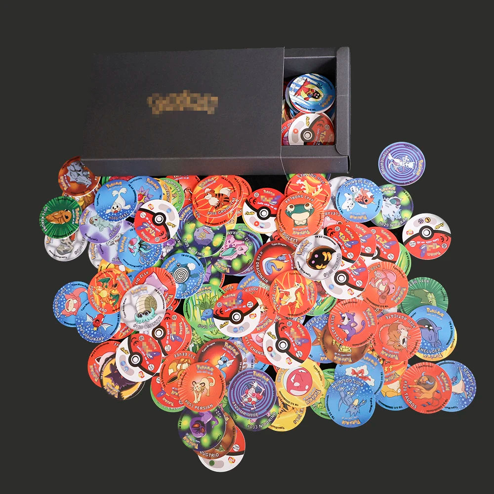 ﻿ Lote De Tazos Pokémon 1ra Generación 169 piezas colección completa