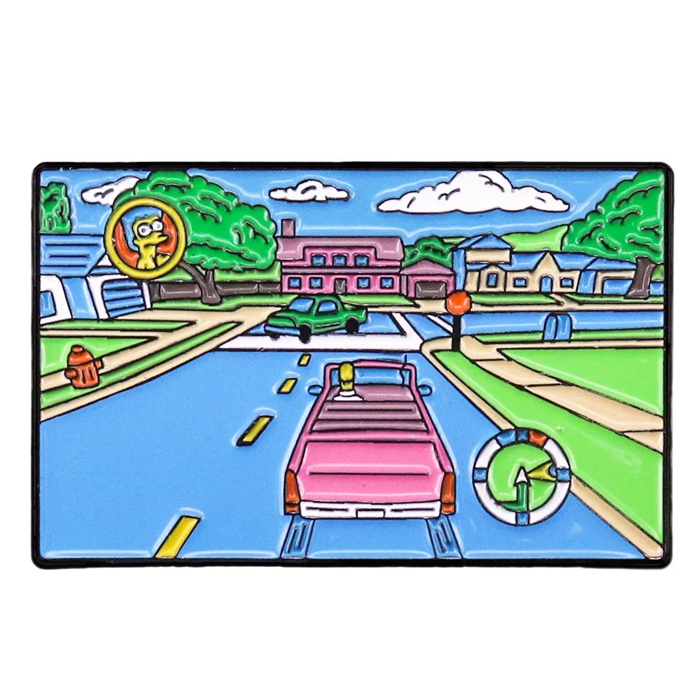 Pin de Simpsons Hit And Run PS2