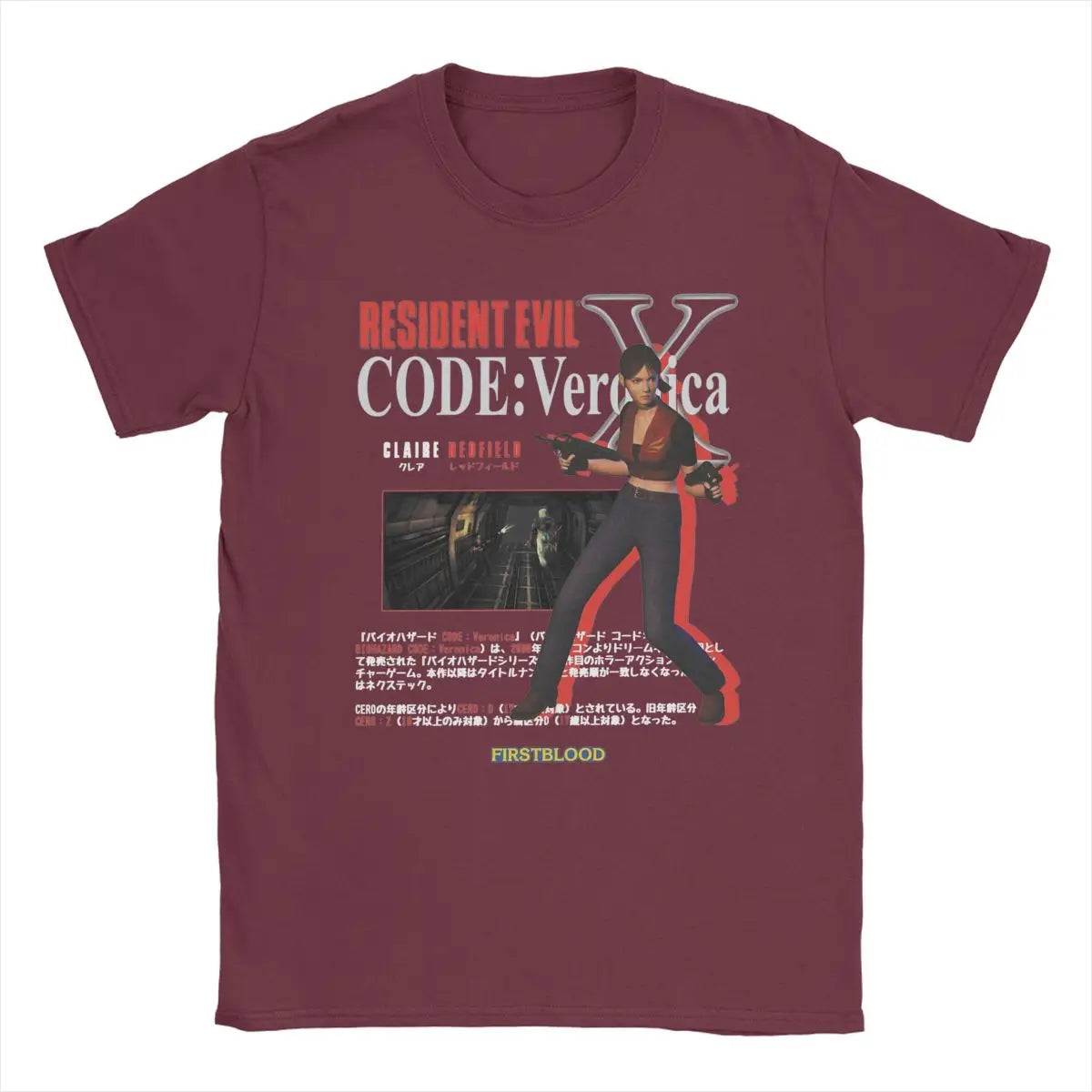 Camiseta Resident Evil CODE: Veronica