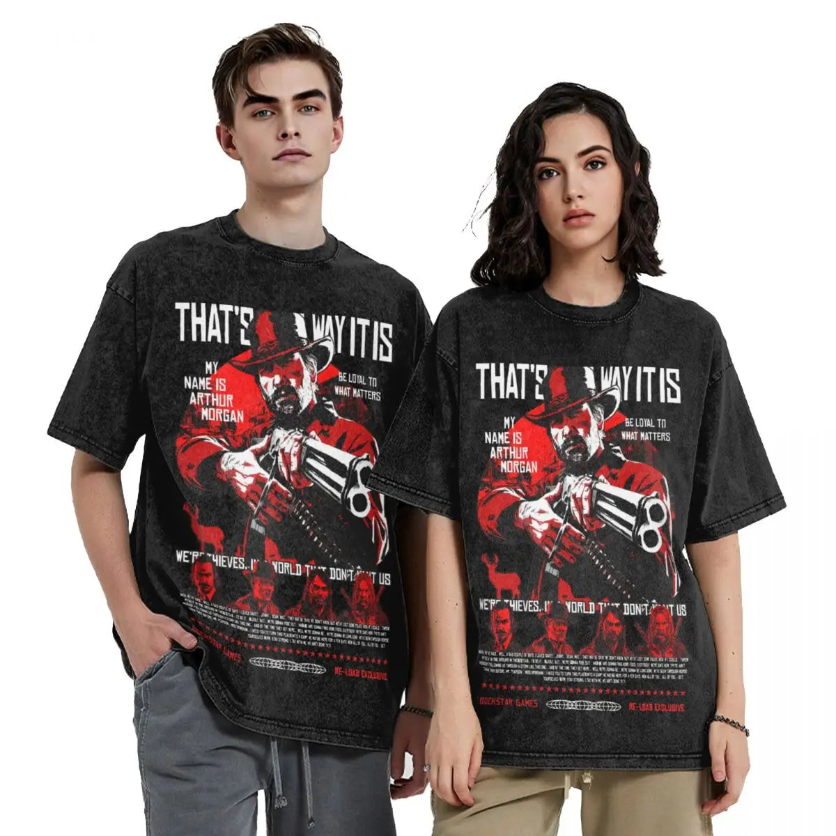 Camiseta Red Dead Redemption 2 Arthur Morgan