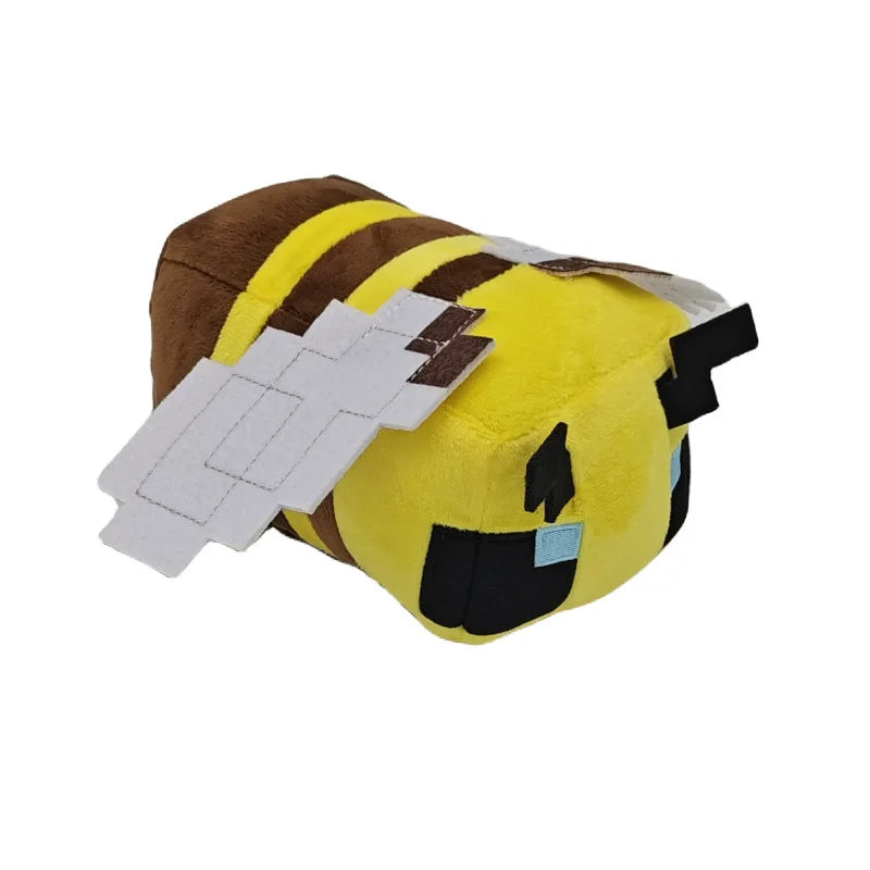 Peluche Abeja o Ajolote Minecraft
