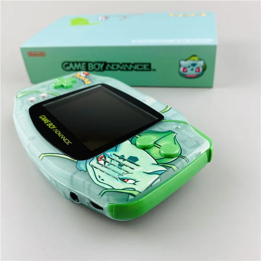 Gameboy Advance Modeada Pantalla IPS y Batería recargable edicion Bulbasaur