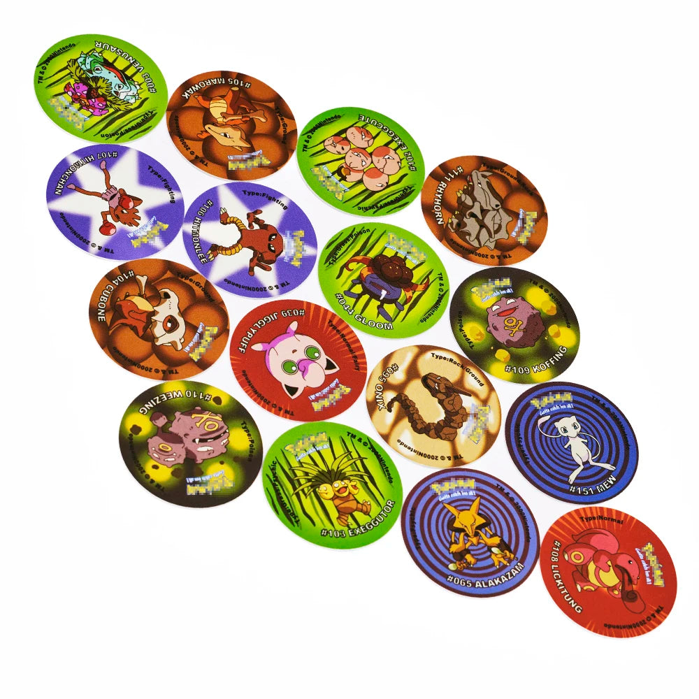 ﻿ Lote De Tazos Pokémon 1ra Generación 169 piezas colección completa
