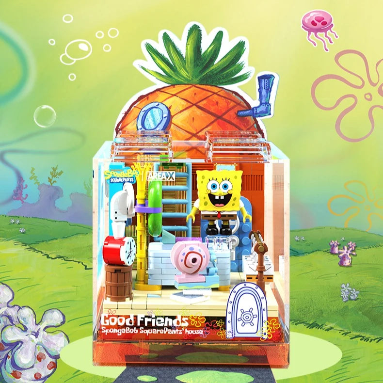 Diorama Lego Bob Esponja