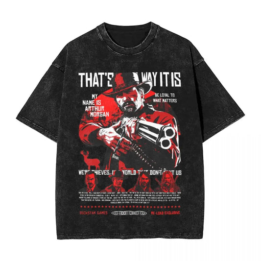 Camiseta Red Dead Redemption 2 Arthur Morgan