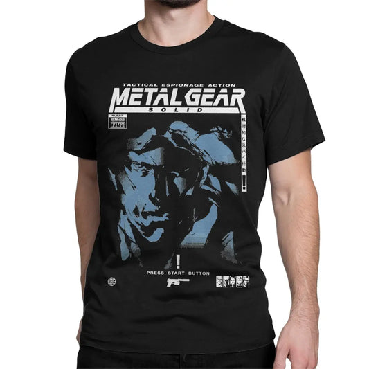Camiseta MGS1 Solid Snake