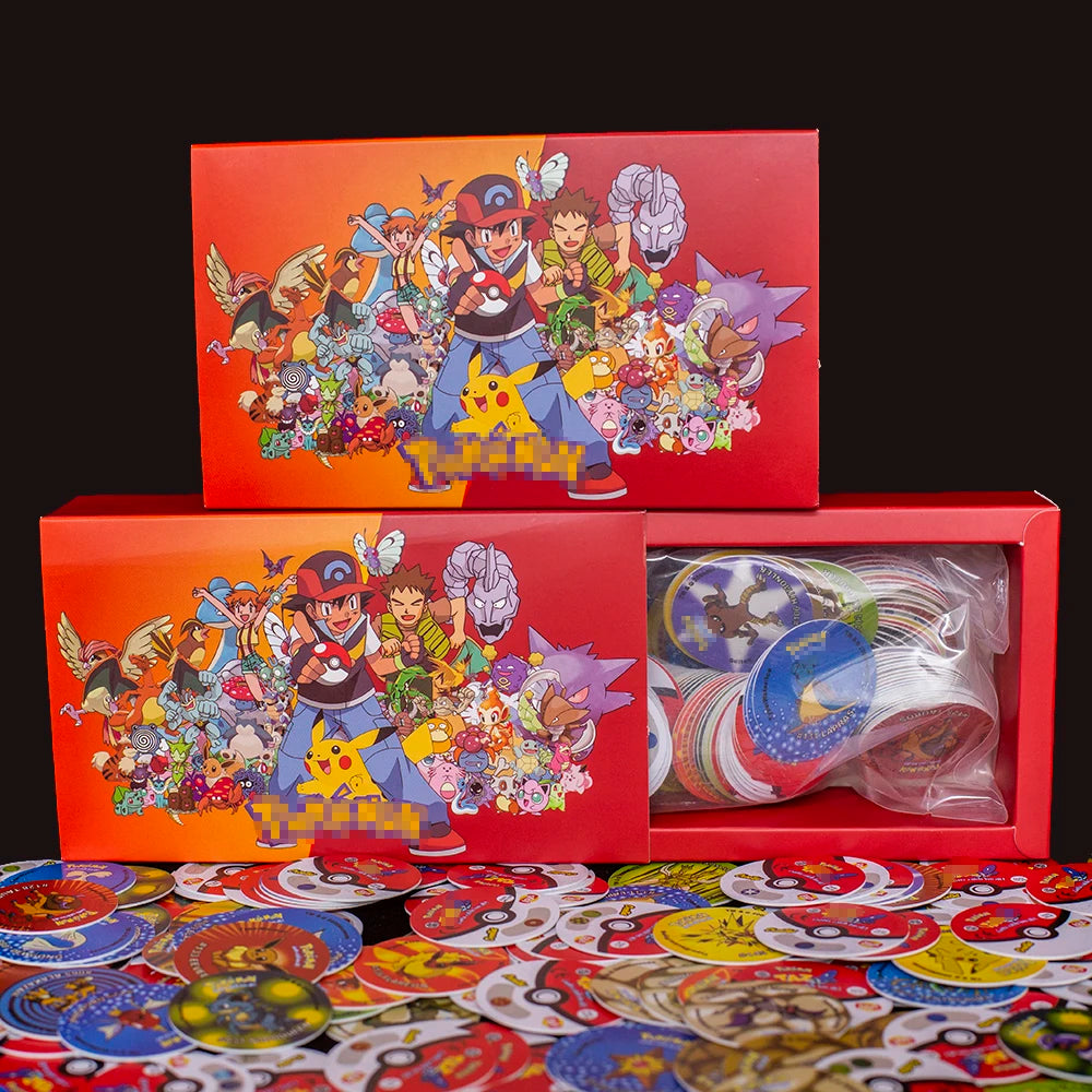 ﻿ Lote De Tazos Pokémon 1ra Generación 169 piezas colección completa