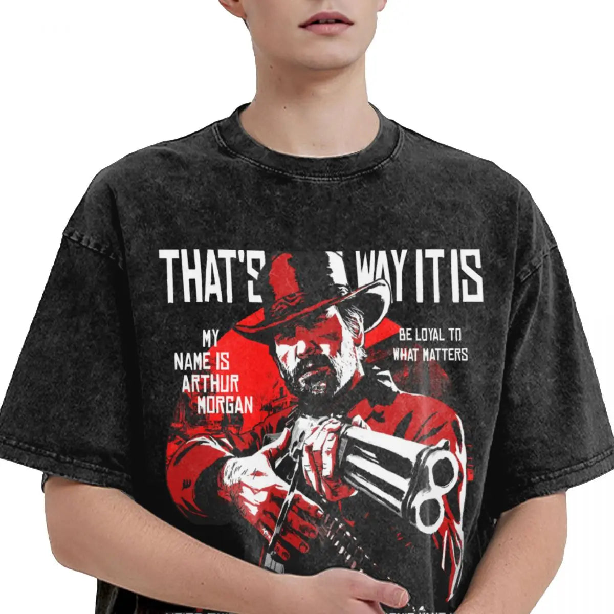 Camiseta Red Dead Redemption 2 Arthur Morgan