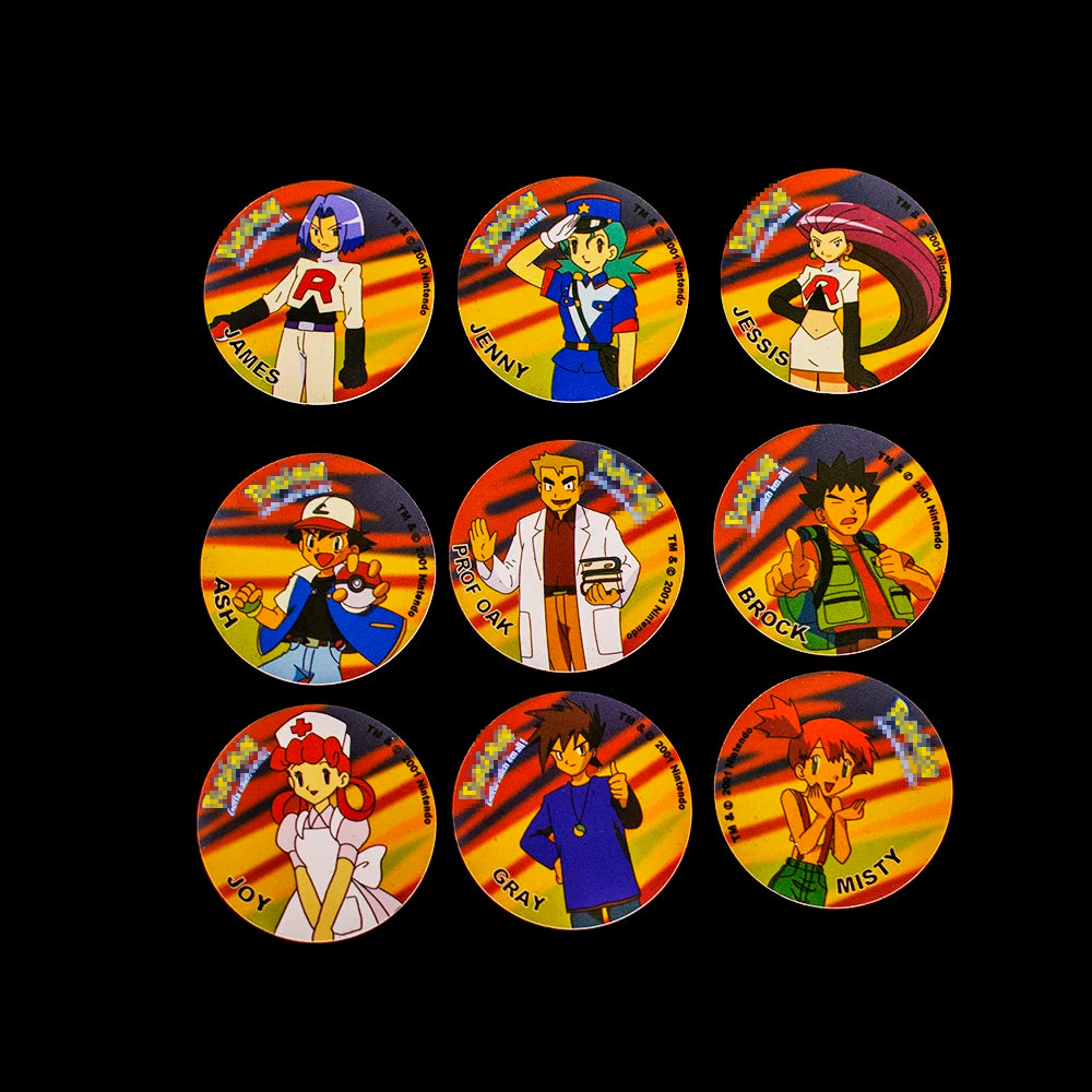 ﻿ Lote De Tazos Pokémon 1ra Generación 169 piezas colección completa